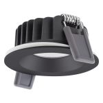 Ledvance Spot LED Air Fix Aluminium Noir 6W 480lm 36D - 927 Blanc Très Chaud | Diamètre 68mm - IP65 - Meilleur rendu des couleurs - Dimmable