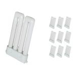 Multipack 10x Osram Dulux F 24W 840 | Blanc Froid - 4-Pins