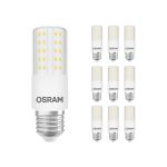 Multipack 10x Osram Special T Slim LED E27 Claire 7.3W 806lm - 827 Blanc Très Chaud | Dimmable - Équivalent 60W 