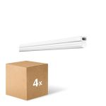 Multipack 4x Ledvance Réglette LED Linear Compact High Output 20W 2000lm - 840 Blanc Froid | 120cm