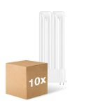 Multipack 10x Ledvance Dulux-F LED 20W - 840 Blanc Froid | 4-Pins - Équivalent 36W
