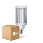 Multipack 6x Philips TrueForce LED E27 HPL Claire 28W 4000lm 360D - 840 Blanc Froid | Équivalent 125W