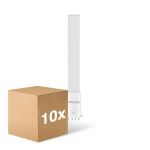 Multipack 10x Noxion Lucent PL-S LED  6W - 827 Blanc Très Chaud | 4-Pins - Équivalent 11W