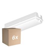 Multipack 6x Ledvance Hublot LED Compact Rectangulaire Blanc 8W 840lm - 830-840 CCT | IP65
