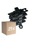 Multipack 25x Noxion GST - Compatible Distributor - 1 Mâle + 5 Femelle - 3 pole 1,5mm2