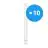 Multipack 10x Ledvance Dulux-L LED 18W - 830 Blanc Chaud | 4-Pins - Équivalent 36W