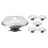 Multipack 6x Philips MASTER LED Spot G53 AR111 10.8W 620lm 24D - 930 Blanc Chaud | Meilleur rendu des couleurs - Dimmable - Équivalent 50W