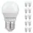 Multipack 10x Noxion Lucent Classic LED E27 Boule Dépolie 4.5W 470lm - 827 Blanc Très Chaud | Équivalent 40W