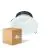 Multipack 4x Philips Downlight LED Coreline DN142B Aluminium Blanc 19.2W 2300lm 60D - 840 Blanc Froid | Diamètre 200mm - IP20 - Blanc Réflecteur