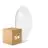 Multipack 5x Ledvance Surface Circulaire 400 24W 830 1920lm Blanc IP44 | Blanc Chaud