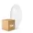 Multipack 5x Ledvance Surface Circulaire 350 Blanc 18W 1440lm - 840 Blanc Froid | IP44 - Équivalent 2x18W