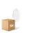 Multipack 5x Ledvance Surface Circulaire 250 13W 840 960lm Blanc IP44 | avec Détecteur de Mouvement - Blanc Froid