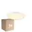 Multipack 3x Nordlux LED Plafonnier Oja 24 Blanc 11W 1250lm - 827 Blanc Très Chaud
