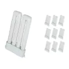 Multipack 10x Osram Dulux F 24W 840 | Blanc Froid - 4-Pins