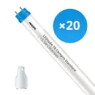 Multipack 20x Philips Tube LED T8 CorePro (EM/Direct 230V) Standard Output 15.5W 1800lm - 840 Blanc Froid | 120cm - Équivalent 36W