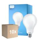 Multipack 10x Philips Corepro LED Ampoule E27 Poire Dépolie 23W 3452lm - 827 Blanc Très Chaud | Équivalent 200W