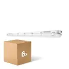 Multipack 6x Ledvance Réglette LED Étanche Imperméable 46W 6400lm - 840 Blanc Froid | 150cm