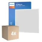 Multipack 4x Philips Panneau LED Ledinaire RC065B 28W 3400lm - 840 Blanc Froid | 60x60cm - UGR 