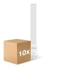 Multipack 10x Noxion Lucent PL-S LED  6W - 840 Blanc Froid | 4-Pins - Équivalent 11W