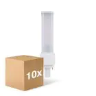 Multipack 10x Ledvance Dulux-D LED 9W - 840 Blanc Froid | 2-Pins - Équivalent 26W