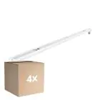 Multipack 4x Noxion Réglette Click V2 LED T8 | Convient pour 1x 60cm Tube LED