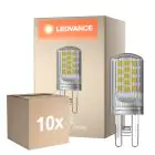 Multipack 10x Ledvance Performance LED Capsule Claire G9 4W 470lm - 827 Blanc Très Chaud | Dimmable - Équivalent 40W