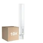 Multipack 10x Philips CorePro PL-S LED 5W - 830 Blanc Chaud | 2-Pins - Équivalent 11W