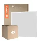 Multipack 4x Ledvance Panneau LED Eco 36W 3600lm - 840 Blanc Froid | 60x60cm - UGR 