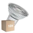 Multipack 10x Ledvance LED PAR16 GU10 Réflecteur 7W 575lm 60D - 940 Blanc Froid | Meilleur Rendu Des Couleurs - Dimmable - Équivalent 80W