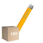 Multipack 10x Ledvance Tube LED T8 Superior (EM/Direct 230V) High Output 23W 2500lm - 220 Blanc Très Chaud | 150cm - Équivalent 58W