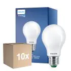 Multipack 10x Philips MASTER LED Ampoule Ultra Efficient E27 Poire Dépolie 7.3W 1535lm - 830 Blanc Chaud | Équivalent 100W