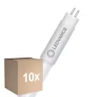Multipack 10x Ledvance Tube LED T5 AC Mains P Mains (AC) High Efficiency 11W 1700lm - 865 Lumière Du Jour | 85cm - Équivalent 21W