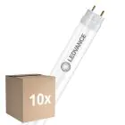 Multipack 10x Ledvance Tube LED T8 EM Performance (EM/Direct 230V) Standard Output 7W 990lm - 830 Blanc Chaud | 60cm - Équivalent 18W