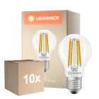 Multipack 10x Ledvance Classic LED E27 Poire Filament Claire 11W 1521lm - 840 Blanc Froid| Équivalent 100W