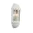 Ansell LED Wandlamp Latina Halve Lantaarn Wit - Geschikt voor E27 tot 42W | IP65 - Lichtsensor