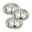 Voordeelpak 3x Nordlux Spot Fremont Metaal Grijs 4.5W 345lm 36D - 827 Zeer Warm Wit | 85mm - IP23- Dimbaar