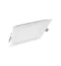 Ledvance LED Downlight Slim Vierkant SQ210 18W 1530lm 120D - 830 Warm Wit 