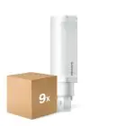 Voordeelpak 9x Philips CorePro PL-C LED 5.9W 660lm - 840 Koel Wit | 2-Pin - Vervangt 13W